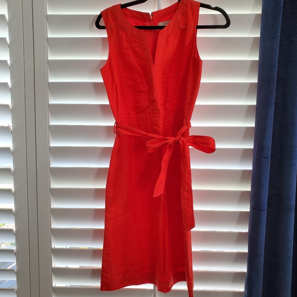 Banana Republic linen dress, size 6. NWT